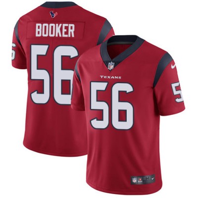 Nike Houston Texans #56 Thomas Booker Red Alternate Men's Stitched NFL Vapor Untouchable Limited Jersey Men's